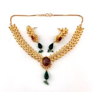 GP Necklace Ruby Green